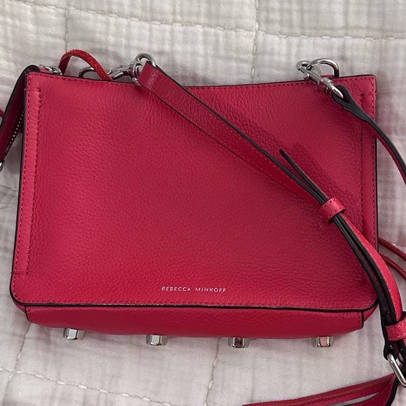 Rebecca Minkoff Handbags - Rebecca Minkoff Vibrant Red Crossbody Bag (like new)